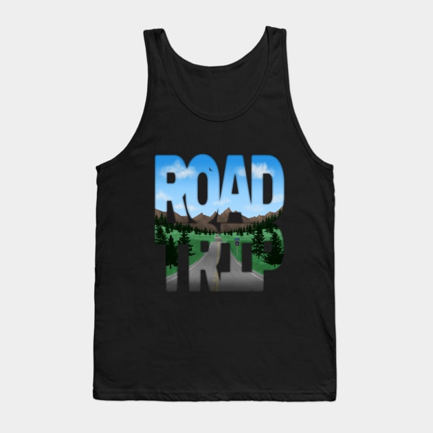 Road Trip Tank Top by PolyLine